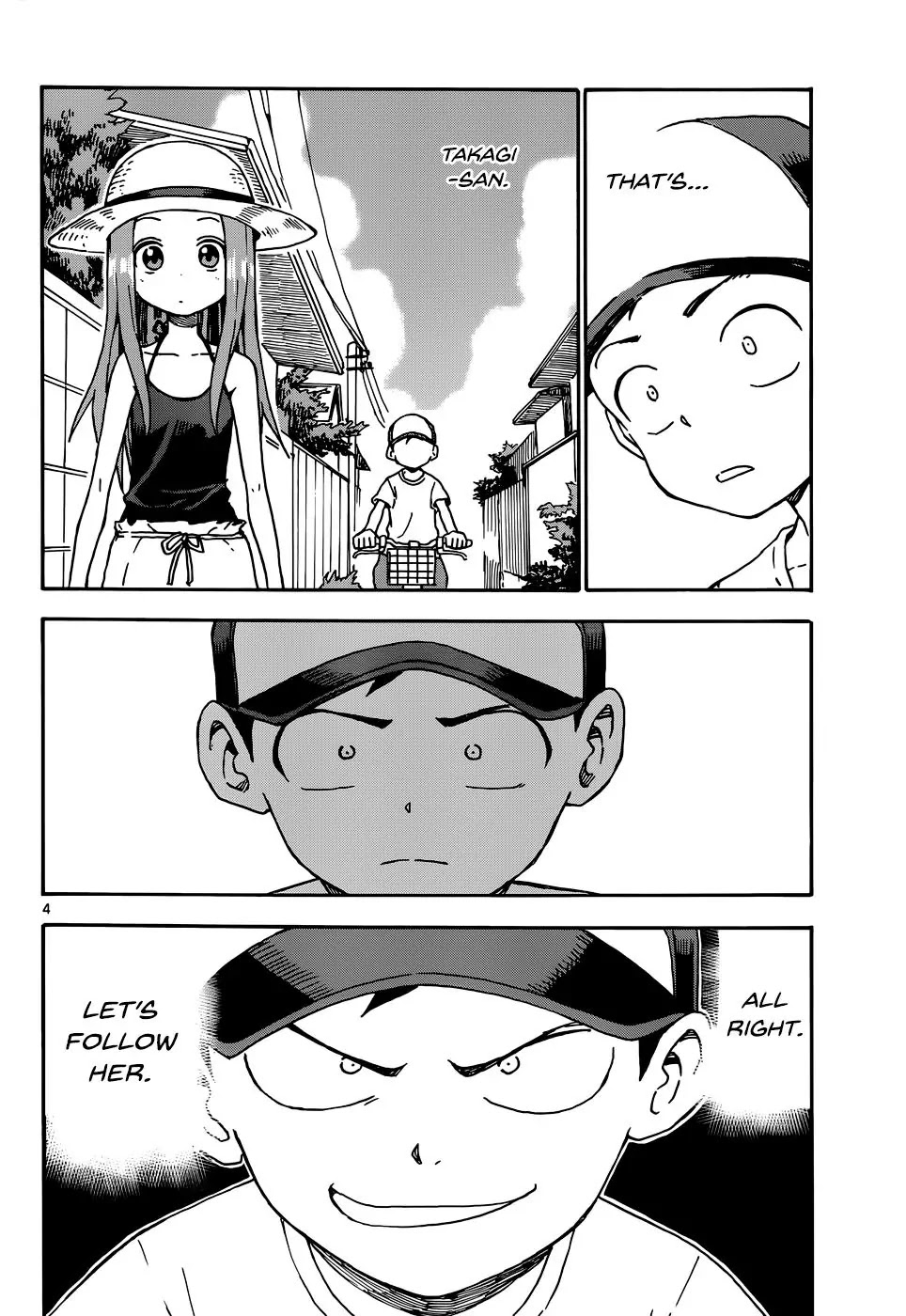 Karakai Jouzu no Takagi-san Chapter 35 page 4 - Chapter 35: Water Spigot