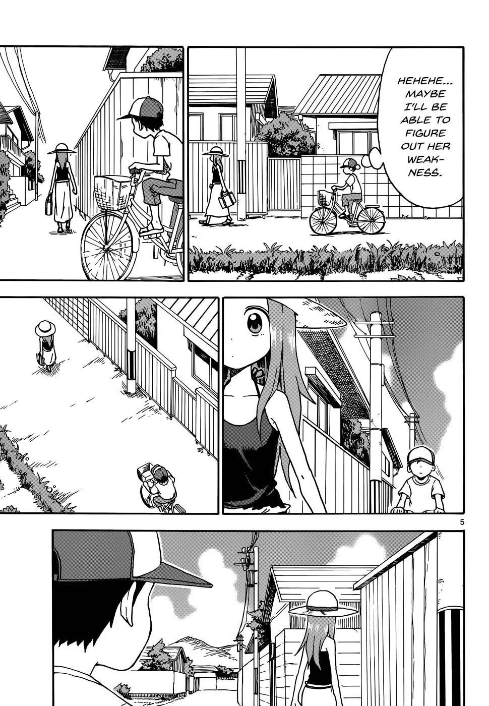 Karakai Jouzu no Takagi-san Chapter 35 page 5 - Chapter 35: Water Spigot