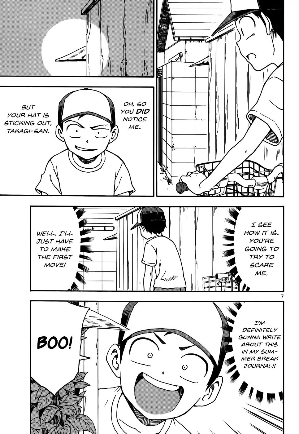 Karakai Jouzu no Takagi-san Chapter 35 page 7 - Chapter 35: Water Spigot