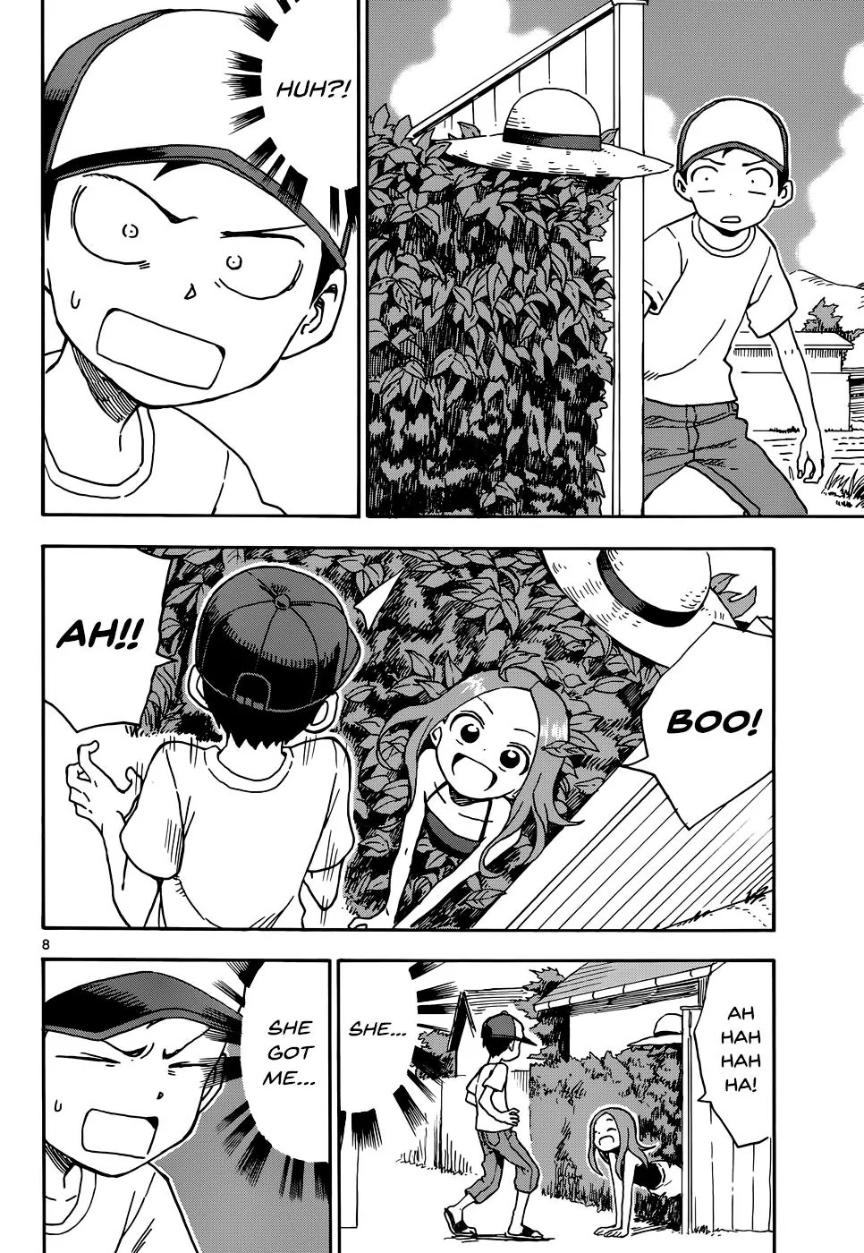 Karakai Jouzu no Takagi-san Chapter 35 page 8 - Chapter 35: Water Spigot