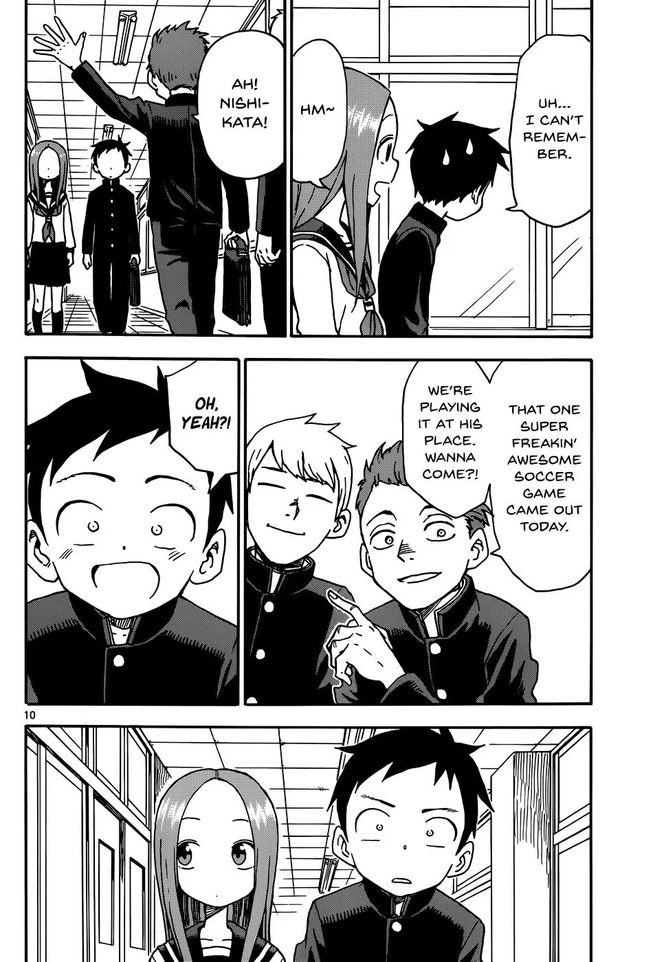 Karakai Jouzu no Takagi-san Chapter 36 page 10 - Chapter 36: Turning Point