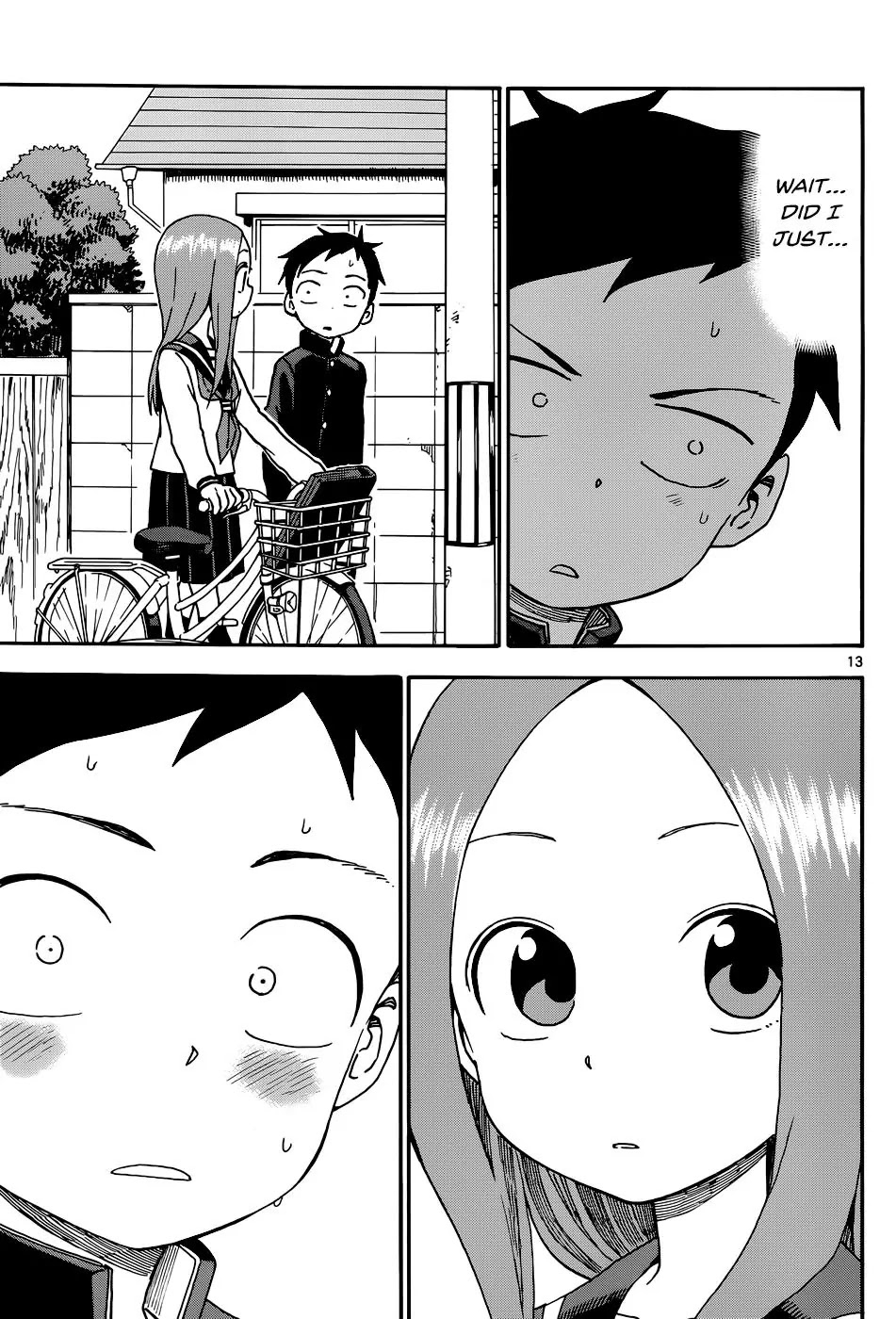 Karakai Jouzu no Takagi-san Chapter 36 page 13 - Chapter 36: Turning Point