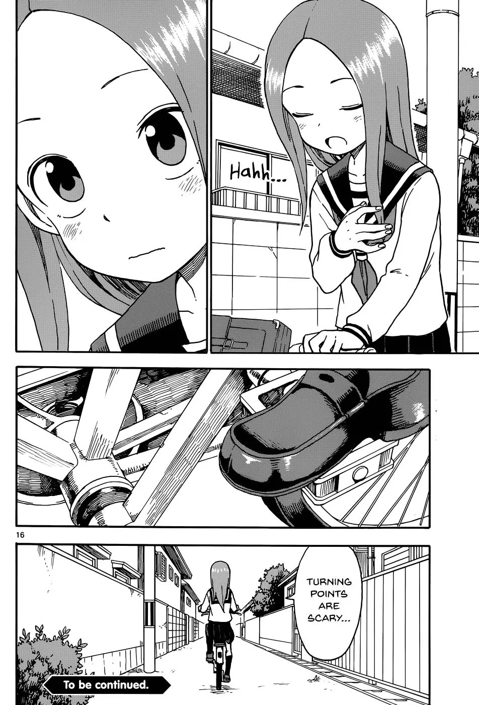 Karakai Jouzu no Takagi-san Chapter 36 page 16 - Chapter 36: Turning Point