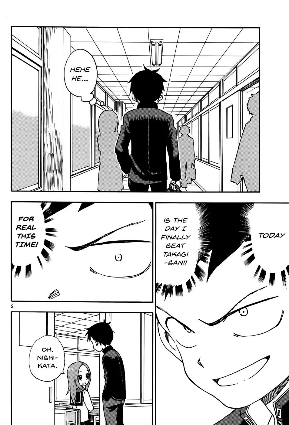 Karakai Jouzu no Takagi-san Chapter 36 page 2 - Chapter 36: Turning Point