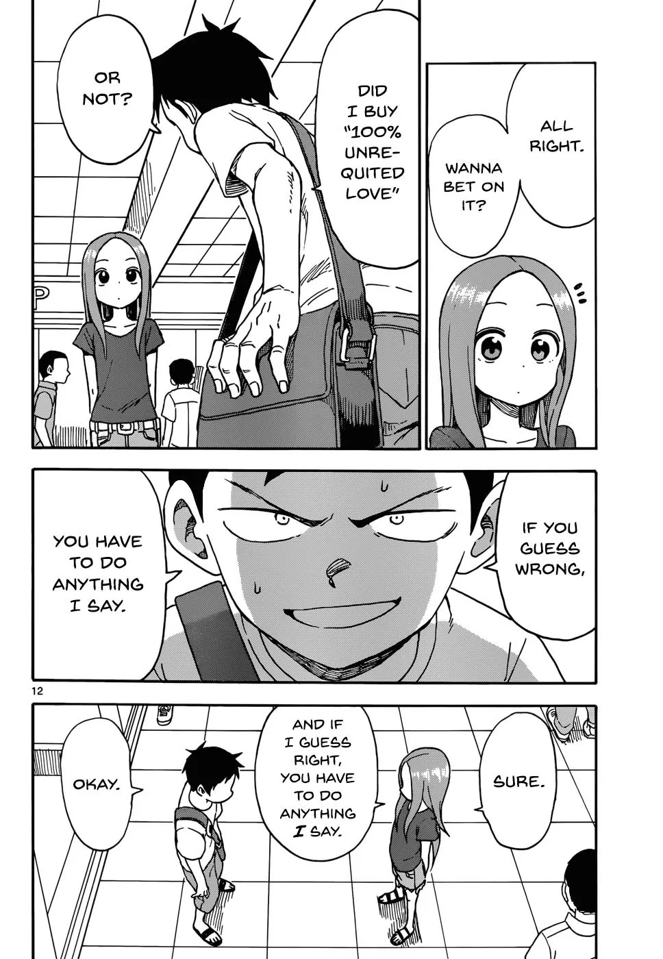 Karakai Jouzu no Takagi-san Chapter 37 page 13 - Chapter 37: Shopping