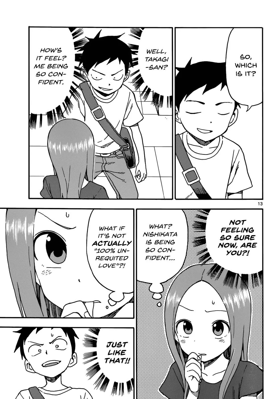 Karakai Jouzu no Takagi-san Chapter 37 page 14 - Chapter 37: Shopping