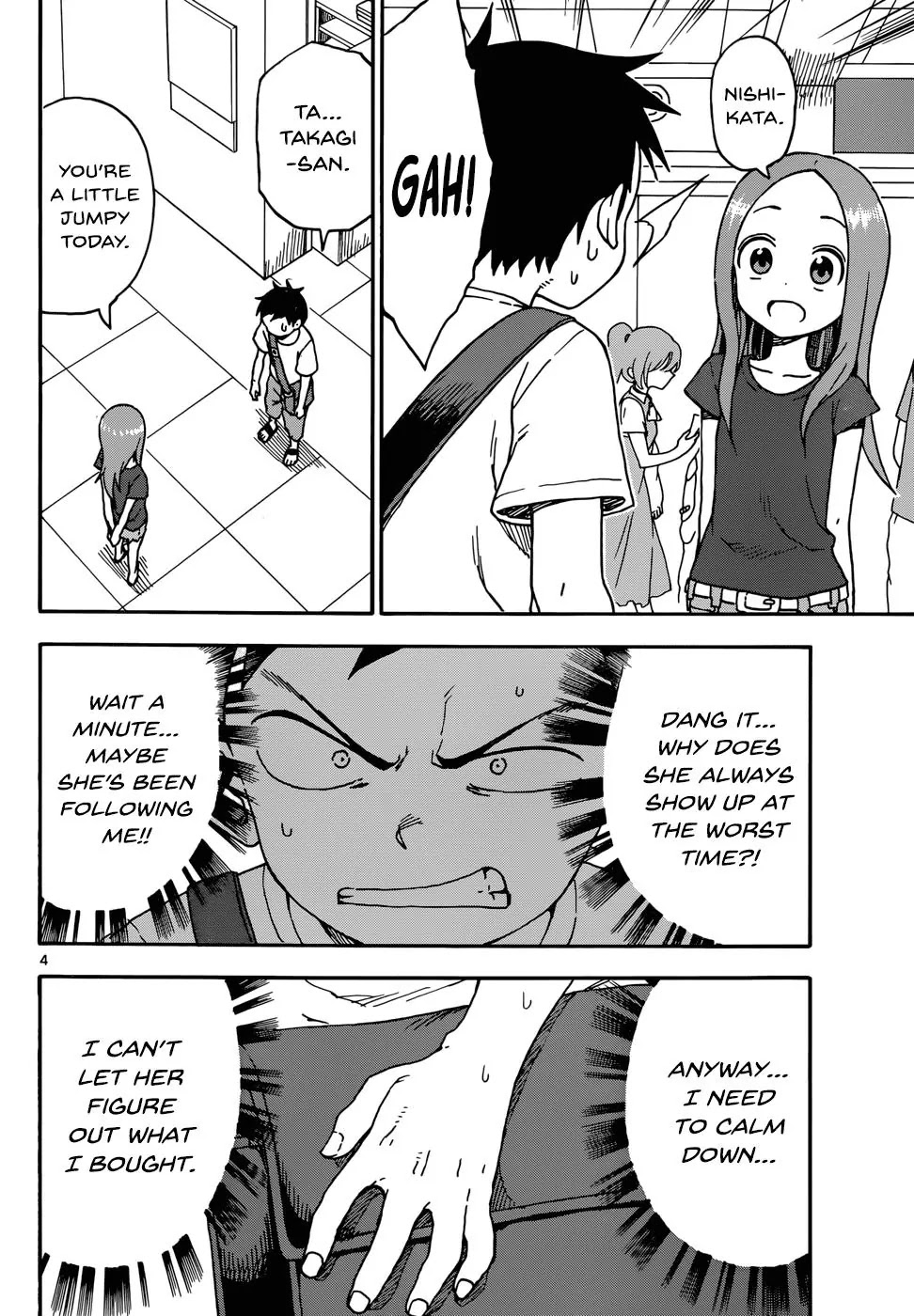 Karakai Jouzu no Takagi-san Chapter 37 page 5 - Chapter 37: Shopping