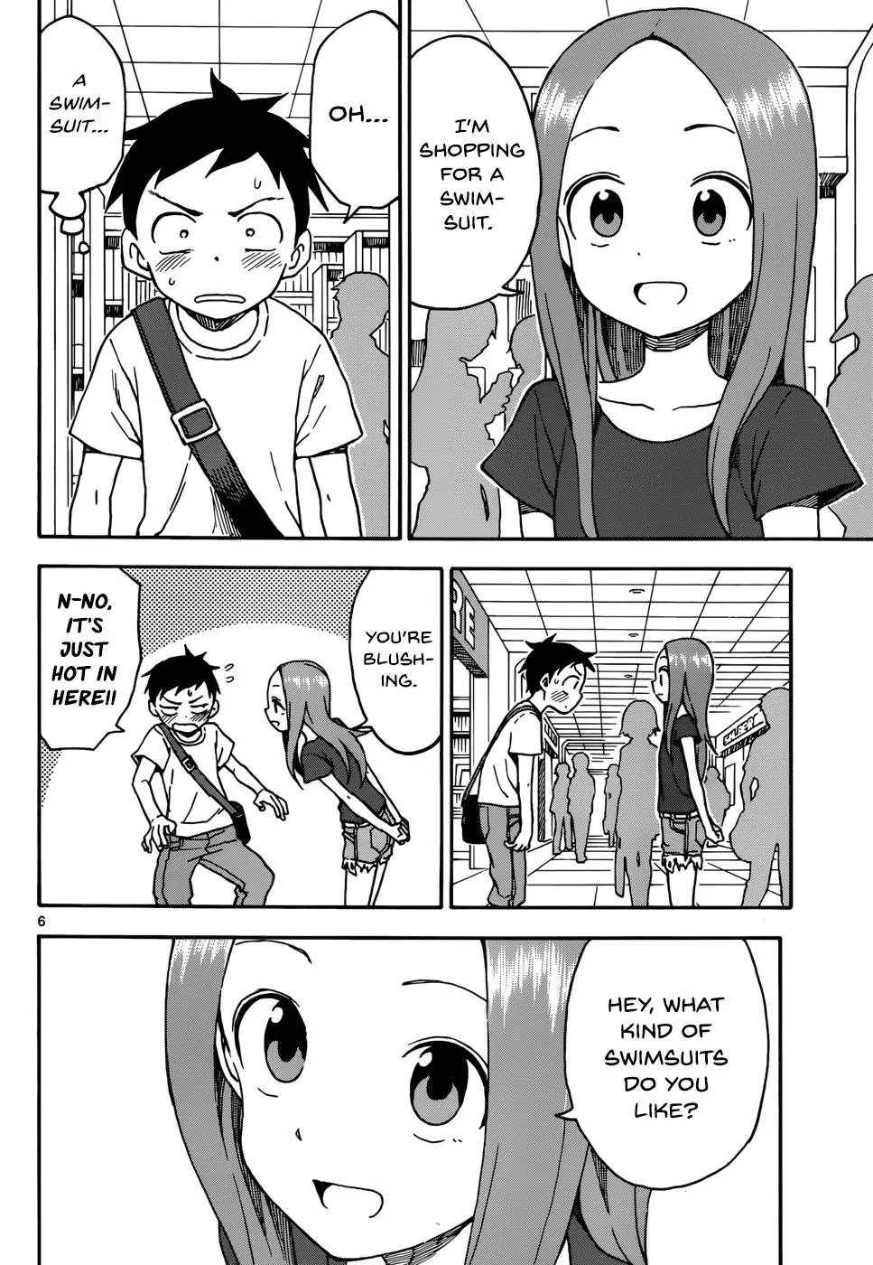 Karakai Jouzu no Takagi-san Chapter 37 page 7 - Chapter 37: Shopping