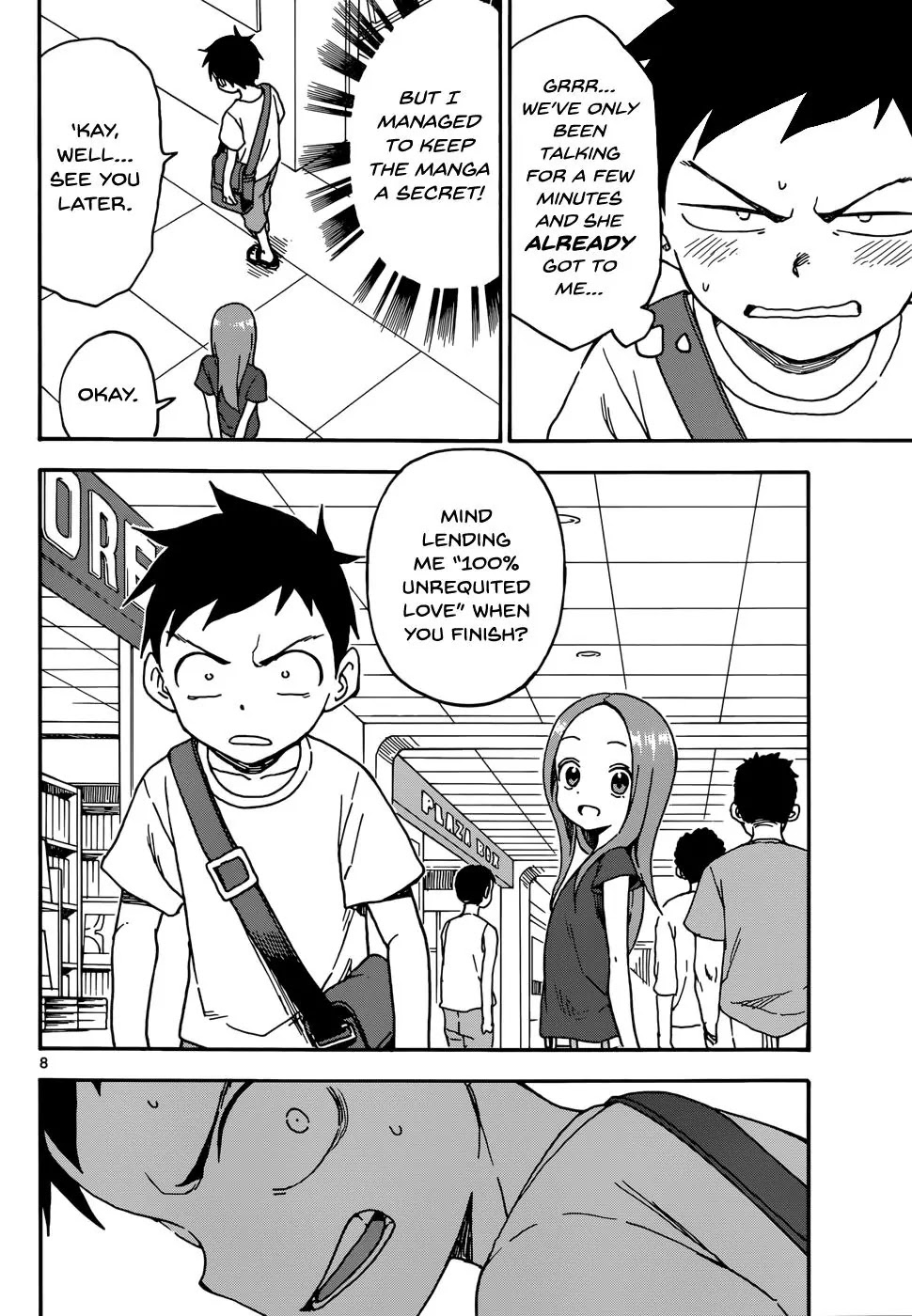 Karakai Jouzu no Takagi-san Chapter 37 page 9 - Chapter 37: Shopping