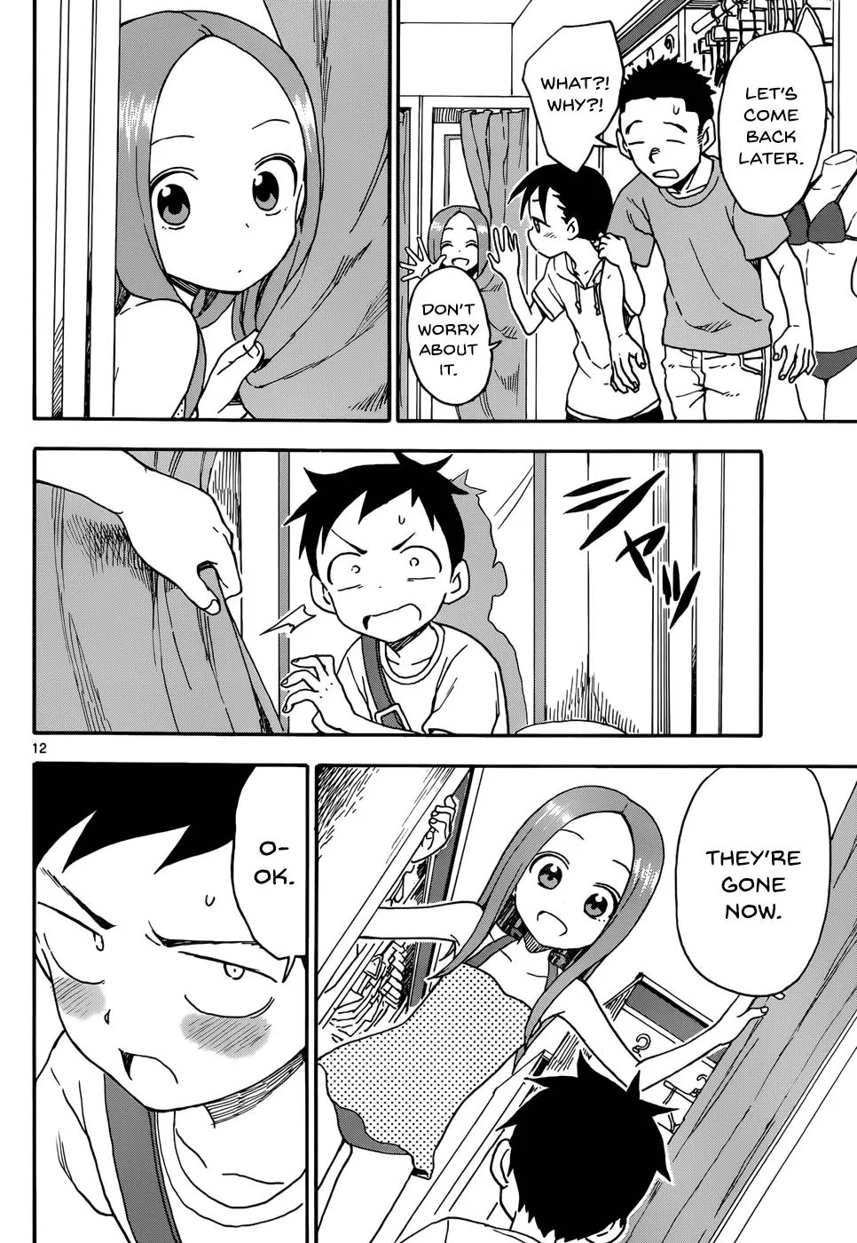 Karakai Jouzu no Takagi-san Chapter 38 page 12 - Chapter 38: Swimsuit