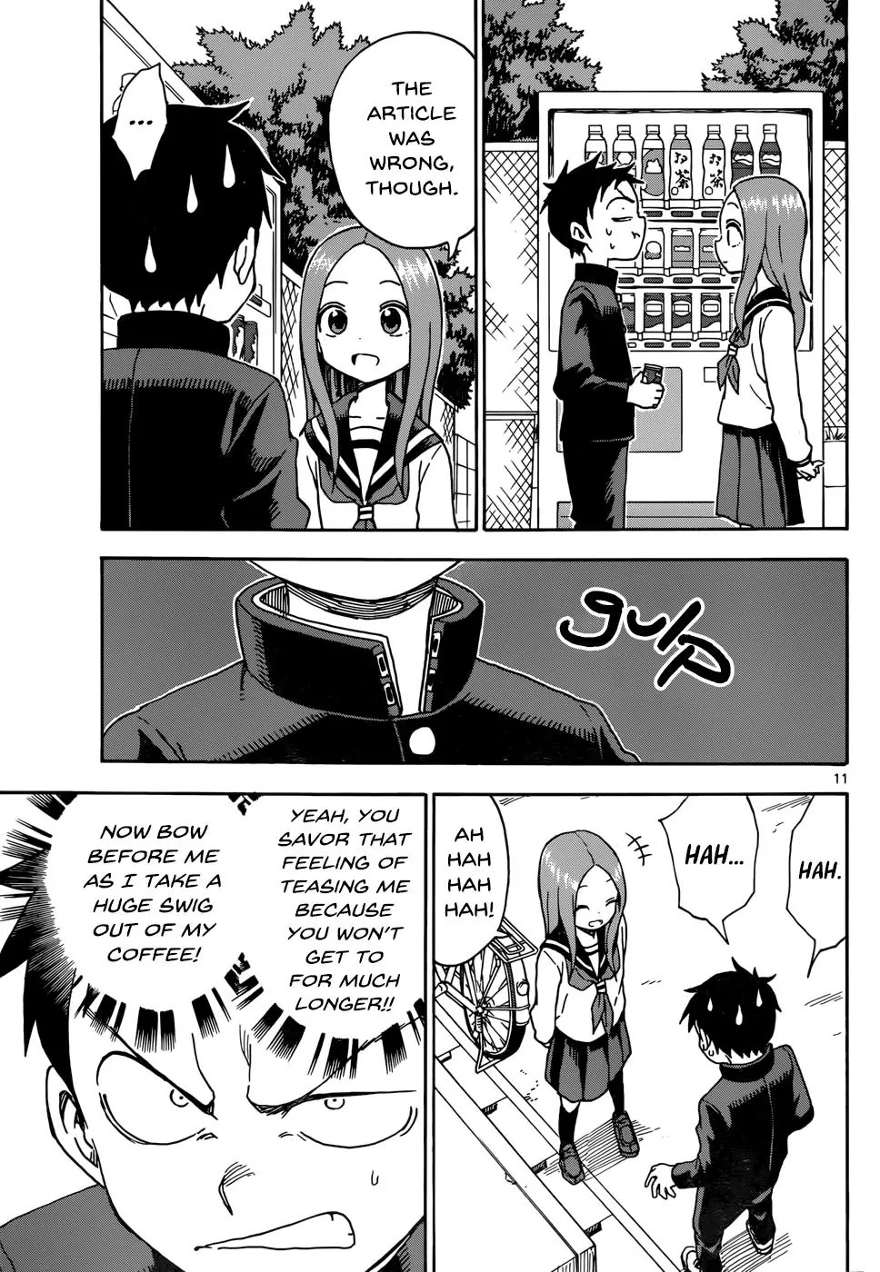 Karakai Jouzu no Takagi-san Chapter 39 page 11 - Chapter 39: Coffee