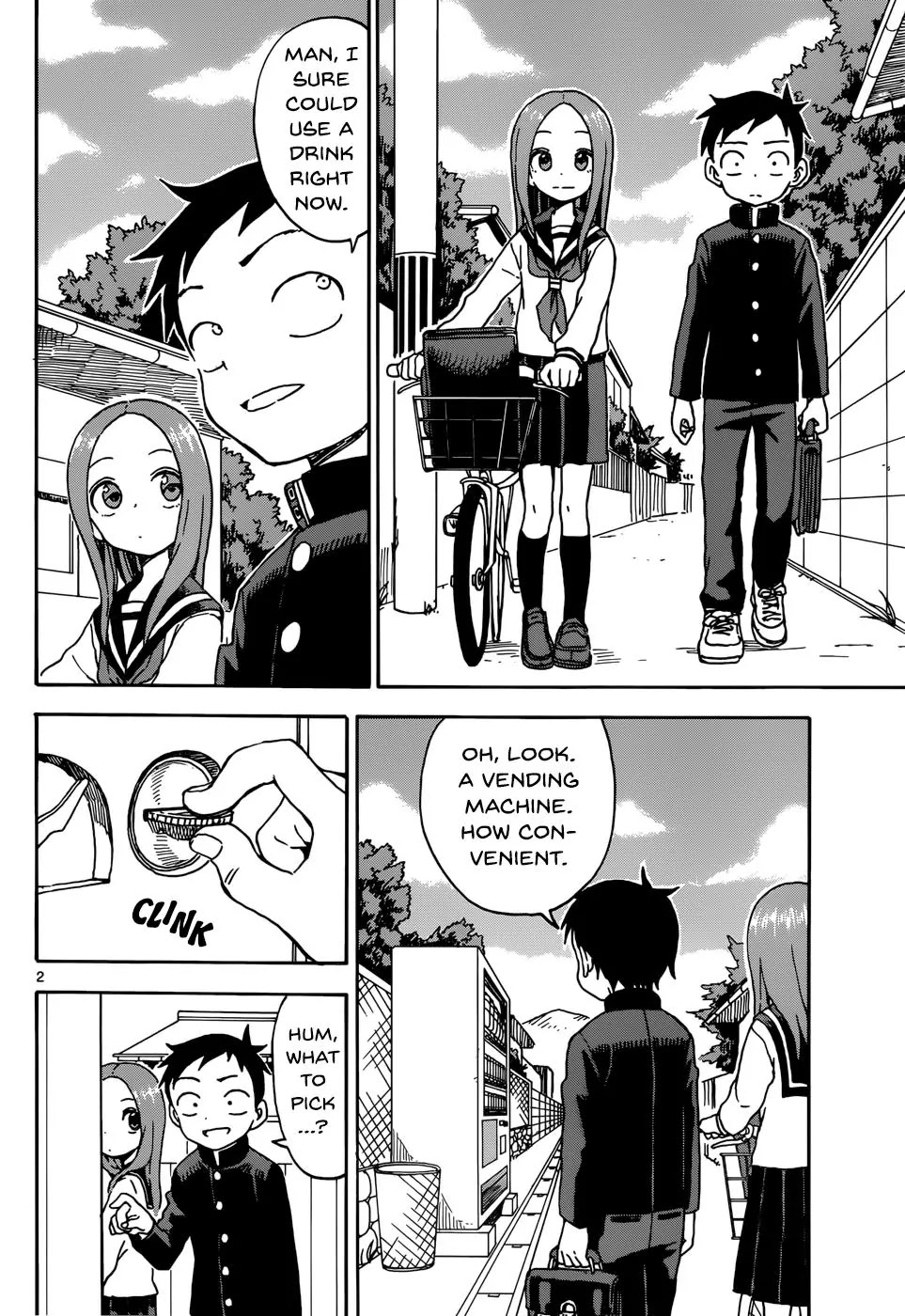 Karakai Jouzu no Takagi-san Chapter 39 page 2 - Chapter 39: Coffee