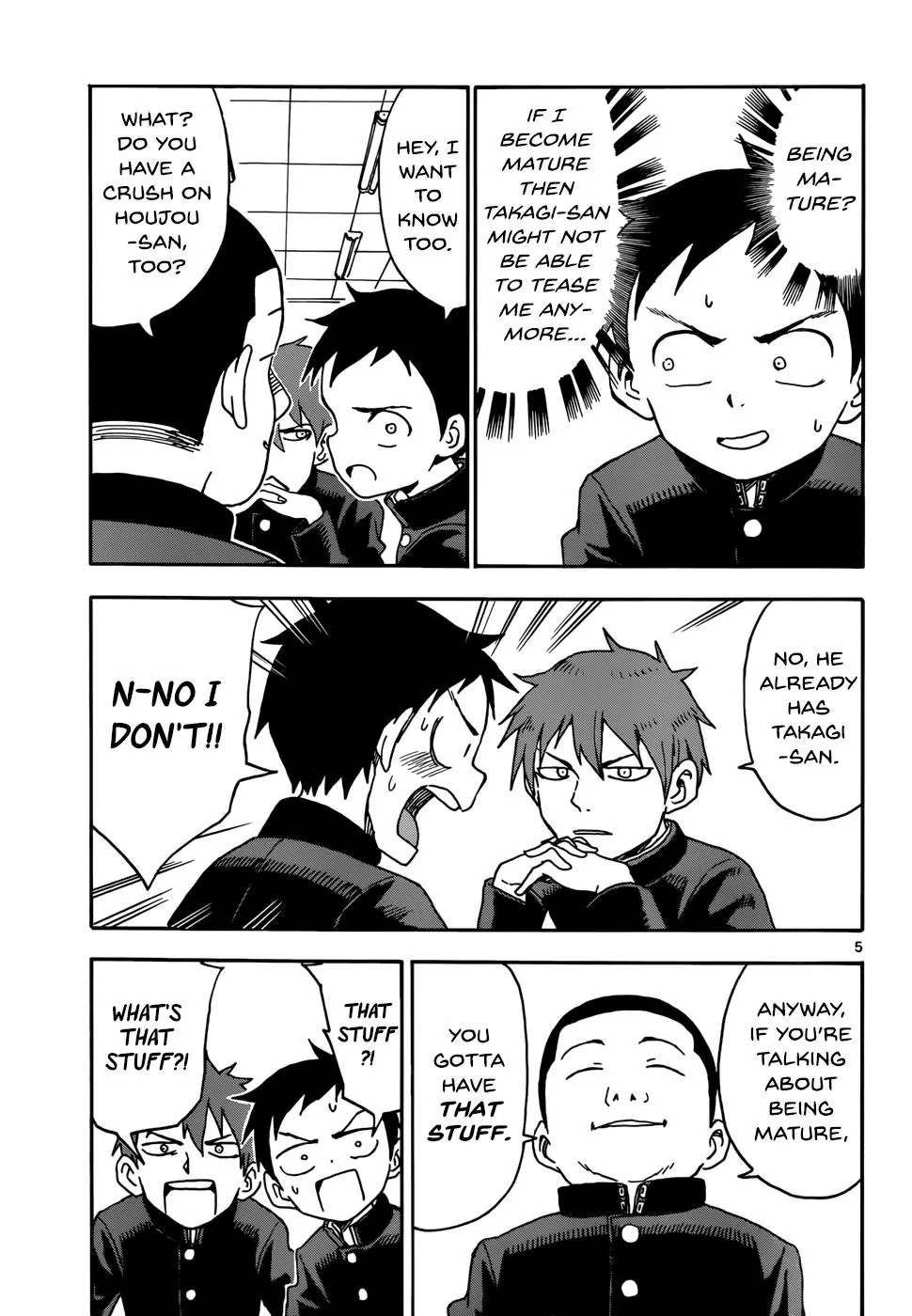 Karakai Jouzu no Takagi-san Chapter 39 page 5 - Chapter 39: Coffee