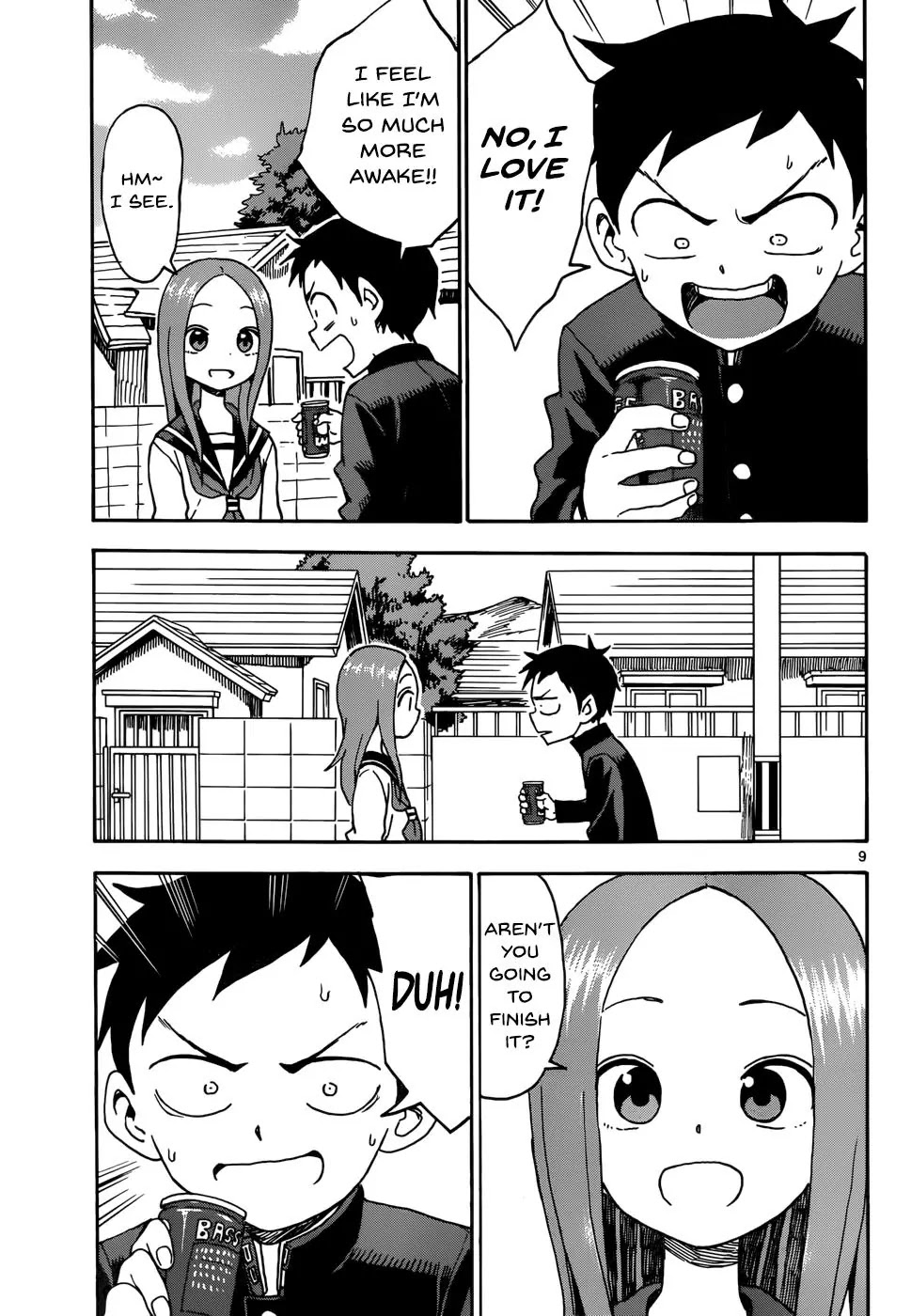 Karakai Jouzu no Takagi-san Chapter 39 page 9 - Chapter 39: Coffee