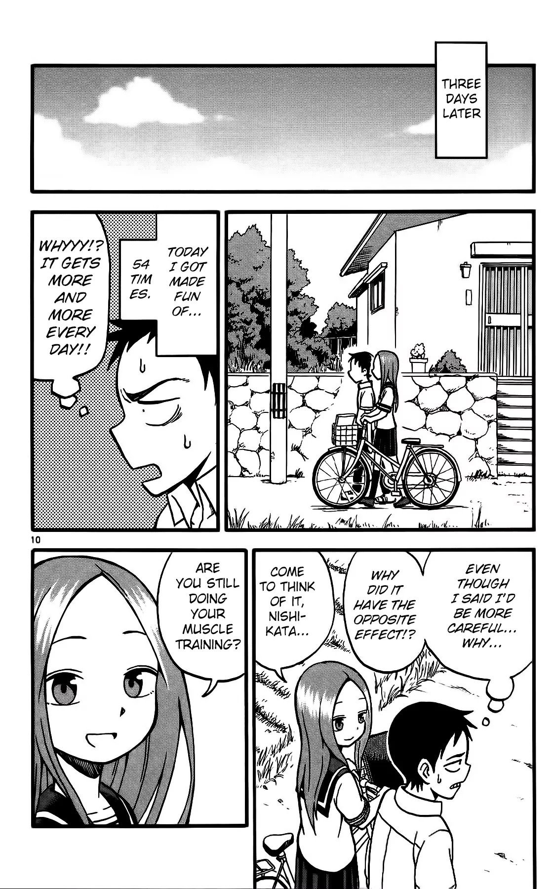 Karakai Jouzu no Takagi-san Chapter 4 page 11 - Chapter 4: Muscle training