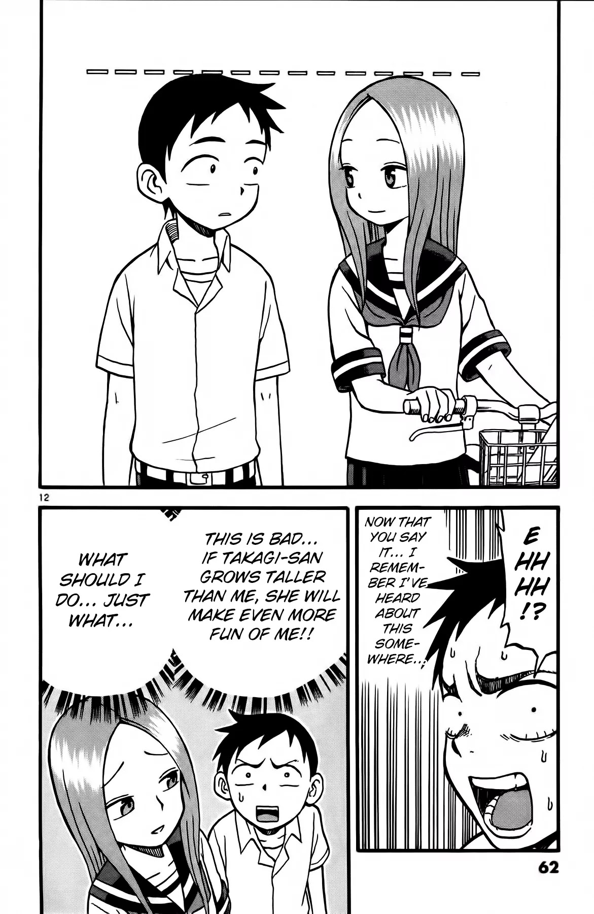 Karakai Jouzu no Takagi-san Chapter 4 page 13 - Chapter 4: Muscle training