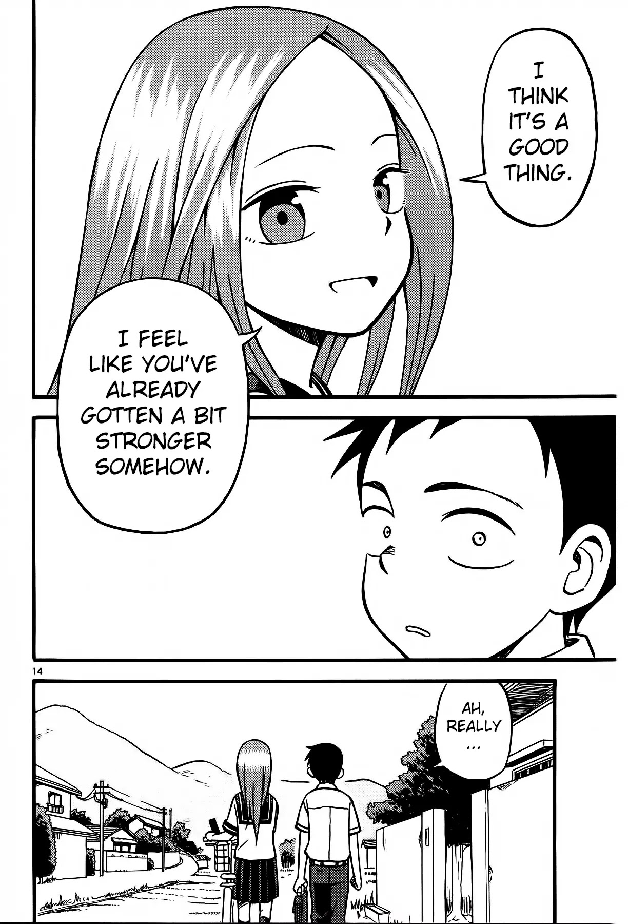Karakai Jouzu no Takagi-san Chapter 4 page 15 - Chapter 4: Muscle training