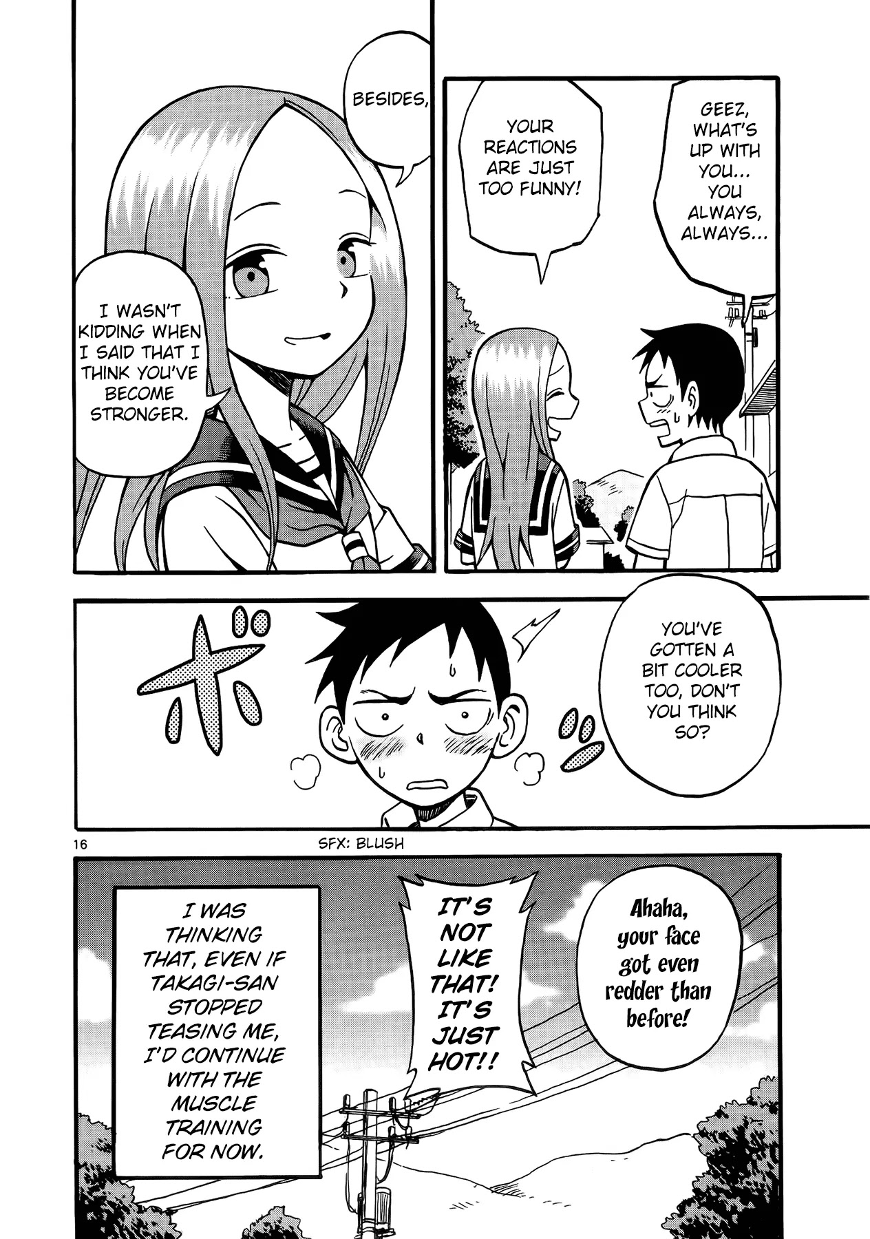 Karakai Jouzu no Takagi-san Chapter 4 page 17 - Chapter 4: Muscle training