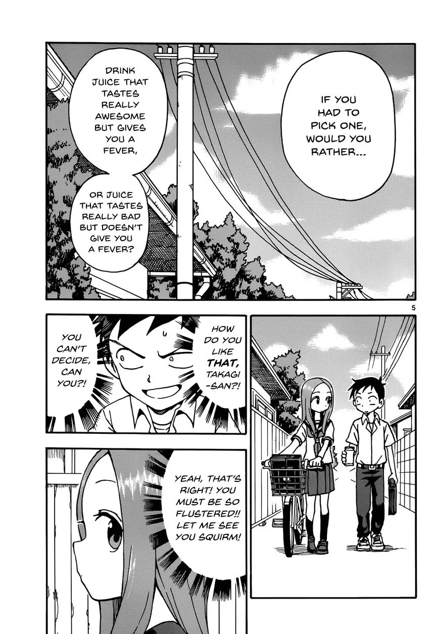 Karakai Jouzu no Takagi-san Chapter 41 page 5 - Chapter 41: Would You Rather