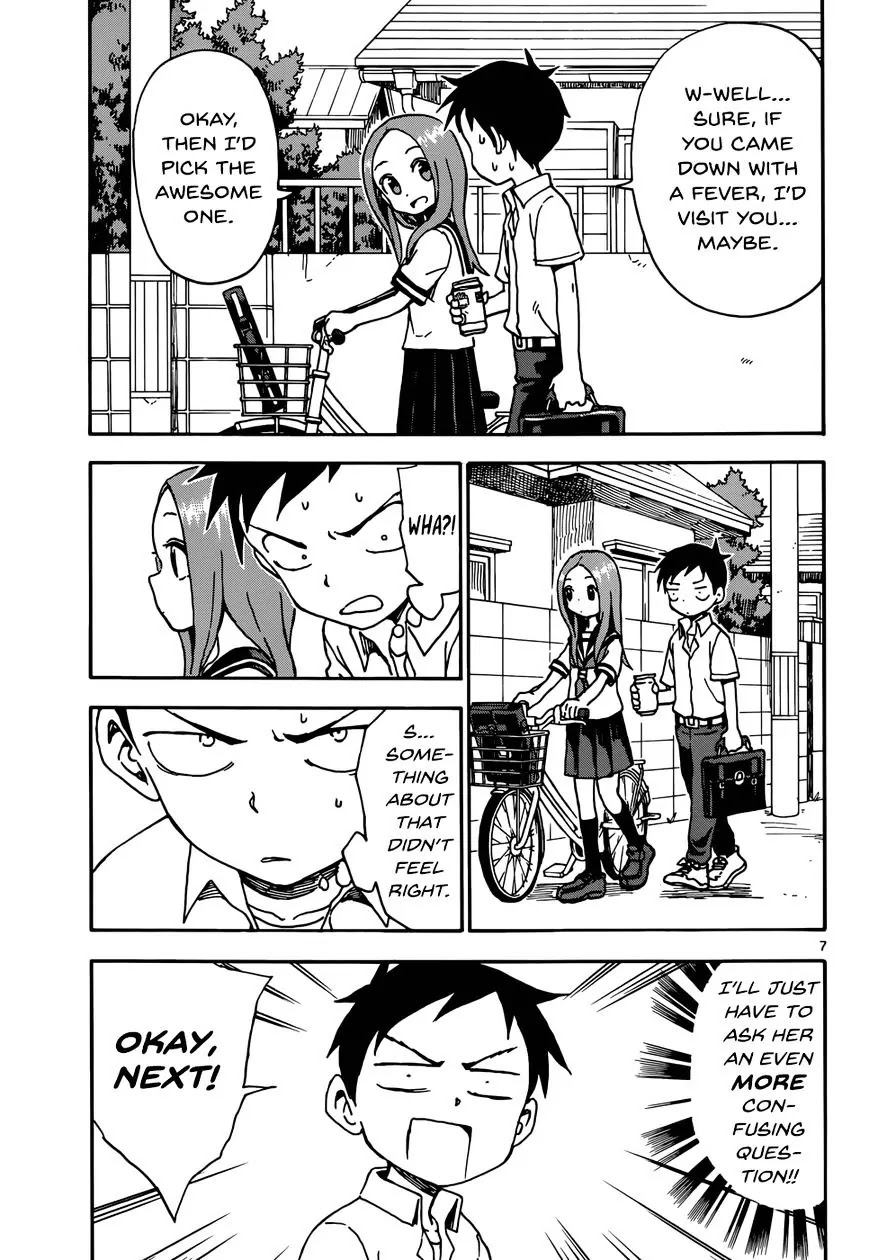 Karakai Jouzu no Takagi-san Chapter 41 page 7 - Chapter 41: Would You Rather