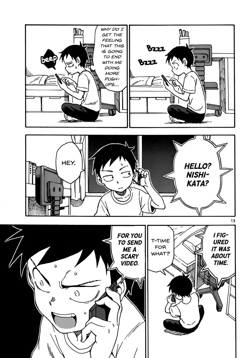 Karakai Jouzu no Takagi-san Chapter 42 page 13 - Chapter 42: Horror