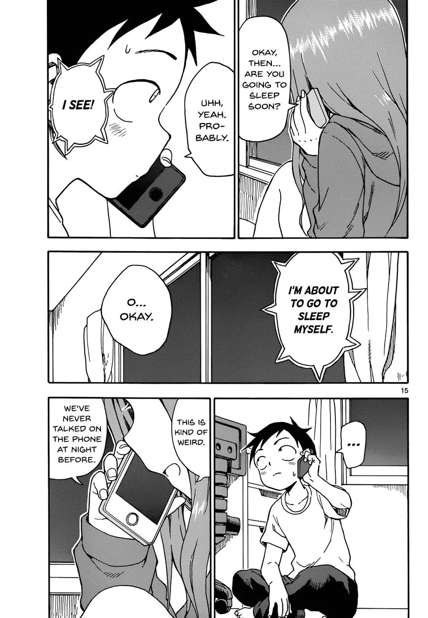 Karakai Jouzu no Takagi-san Chapter 42 page 15 - Chapter 42: Horror