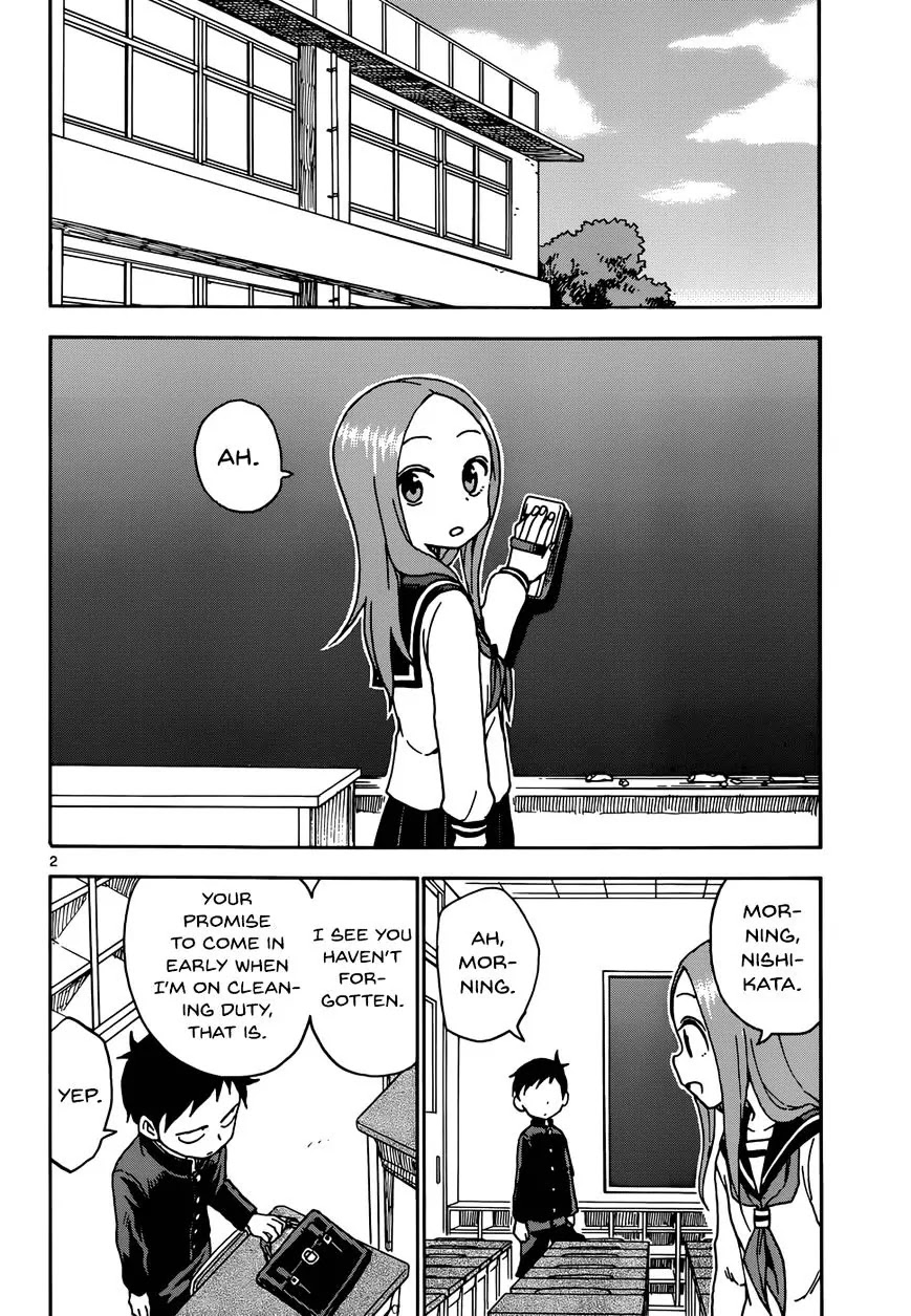 Karakai Jouzu no Takagi-san Chapter 42 page 2 - Chapter 42: Horror