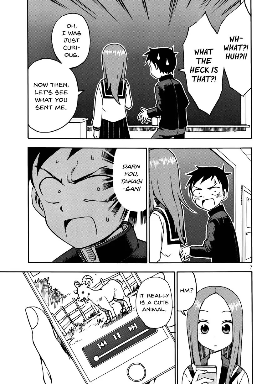 Karakai Jouzu no Takagi-san Chapter 42 page 7 - Chapter 42: Horror