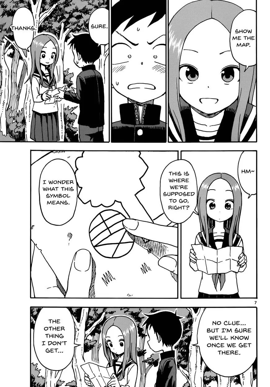 Karakai Jouzu no Takagi-san Chapter 43 page 7 - Chapter 43: Treasure Hunting