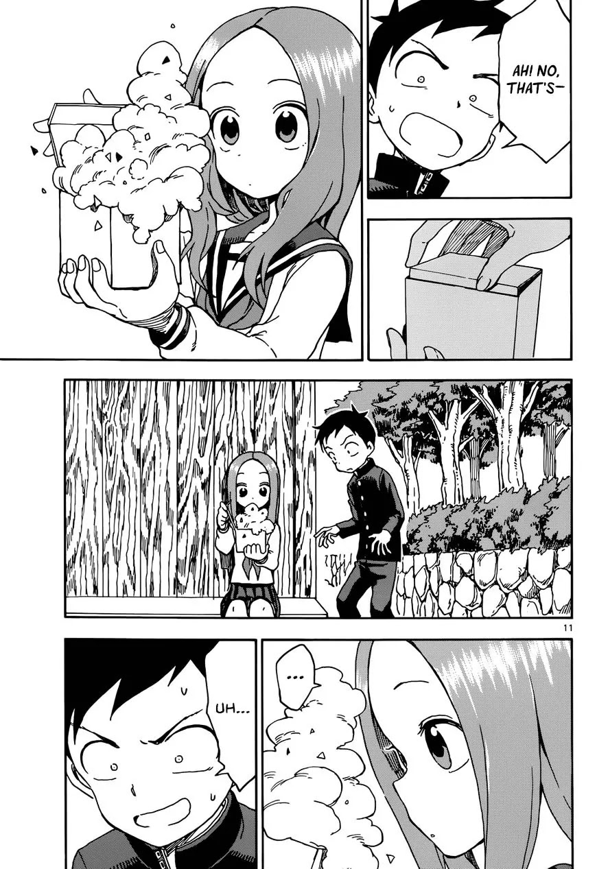 Karakai Jouzu no Takagi-san Chapter 44 page 11 - Chapter 44: Worries