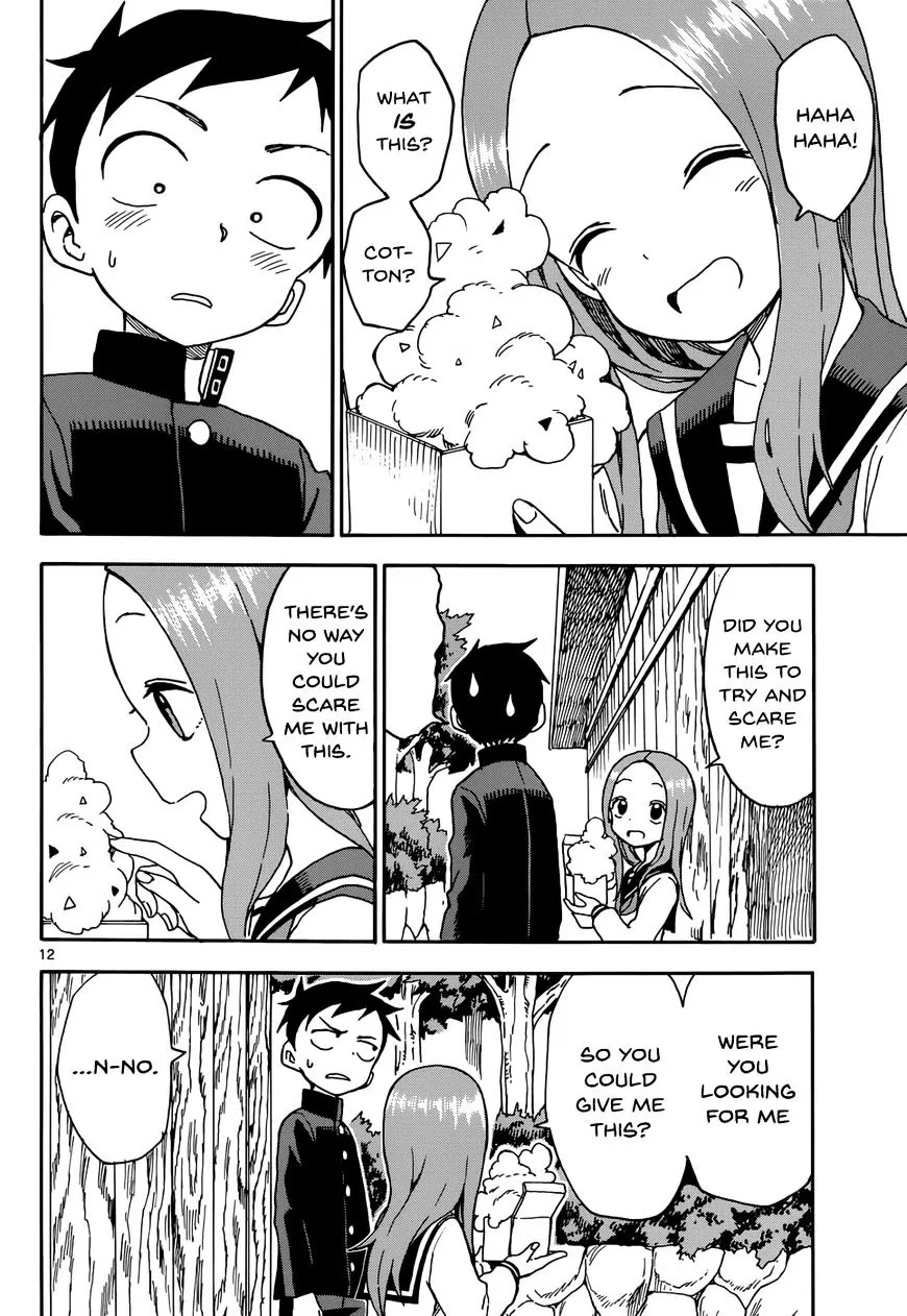 Karakai Jouzu no Takagi-san Chapter 44 page 12 - Chapter 44: Worries
