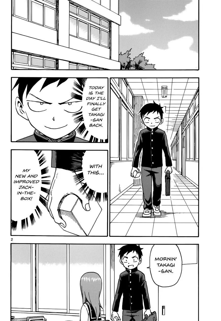 Karakai Jouzu no Takagi-san Chapter 44 page 2 - Chapter 44: Worries