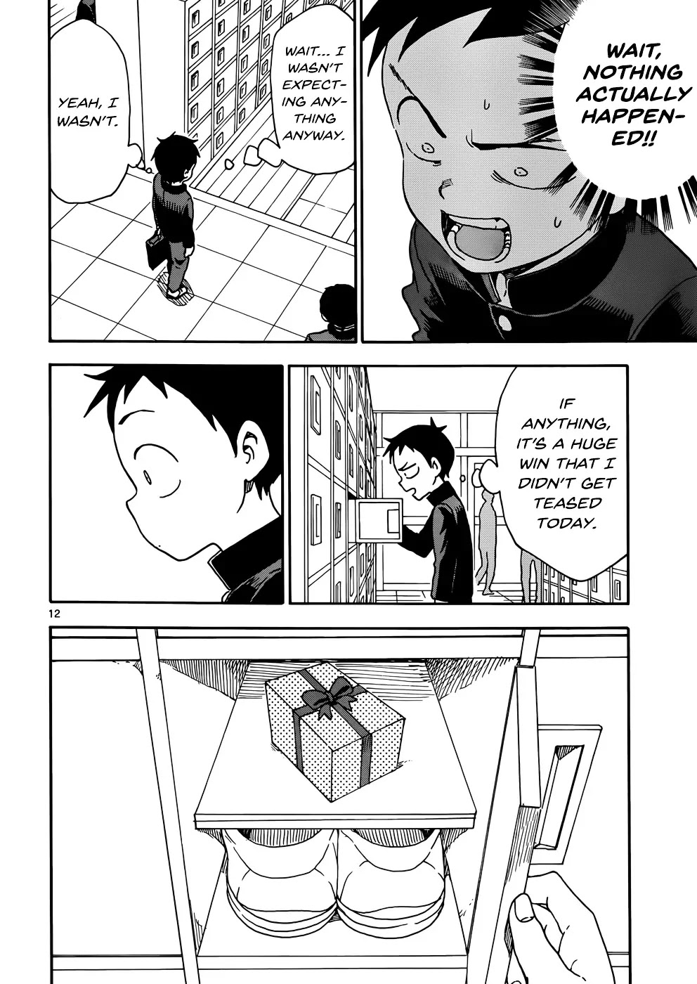 Karakai Jouzu no Takagi-san Chapter 45 page 12 - Chapter 45: Valentine's
