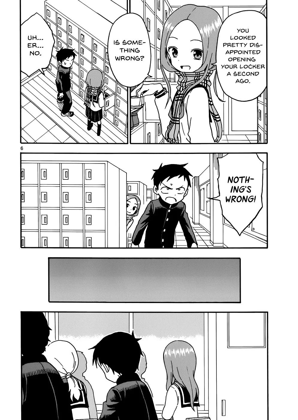 Karakai Jouzu no Takagi-san Chapter 45 page 6 - Chapter 45: Valentine's
