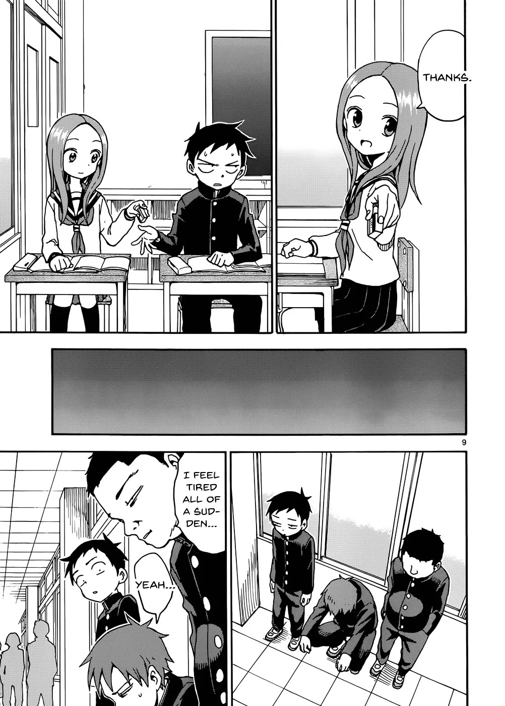 Karakai Jouzu no Takagi-san Chapter 45 page 9 - Chapter 45: Valentine's