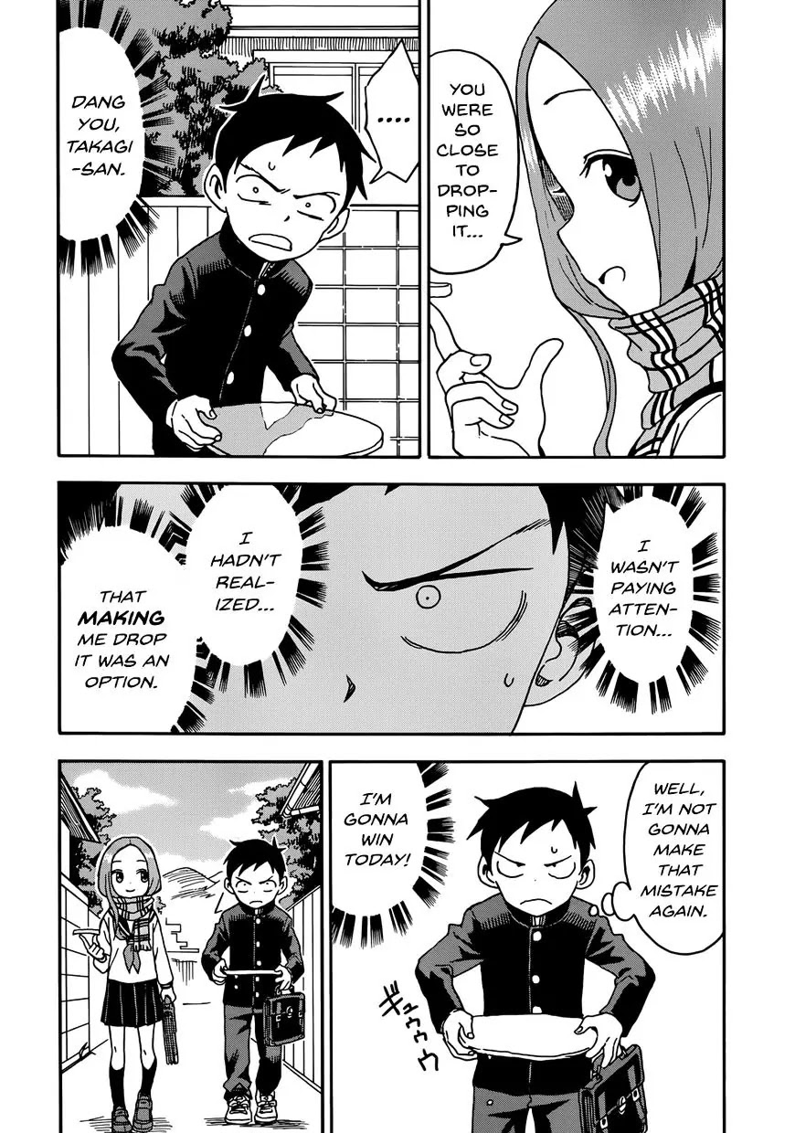 Karakai Jouzu no Takagi-san Chapter 46 page 10 - Chapter 46: Ice