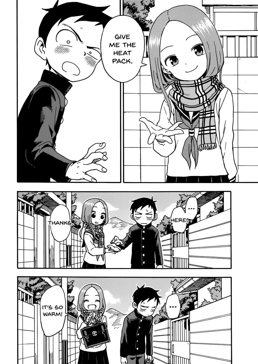 Karakai Jouzu no Takagi-san Chapter 46 page 16 - Chapter 46: Ice