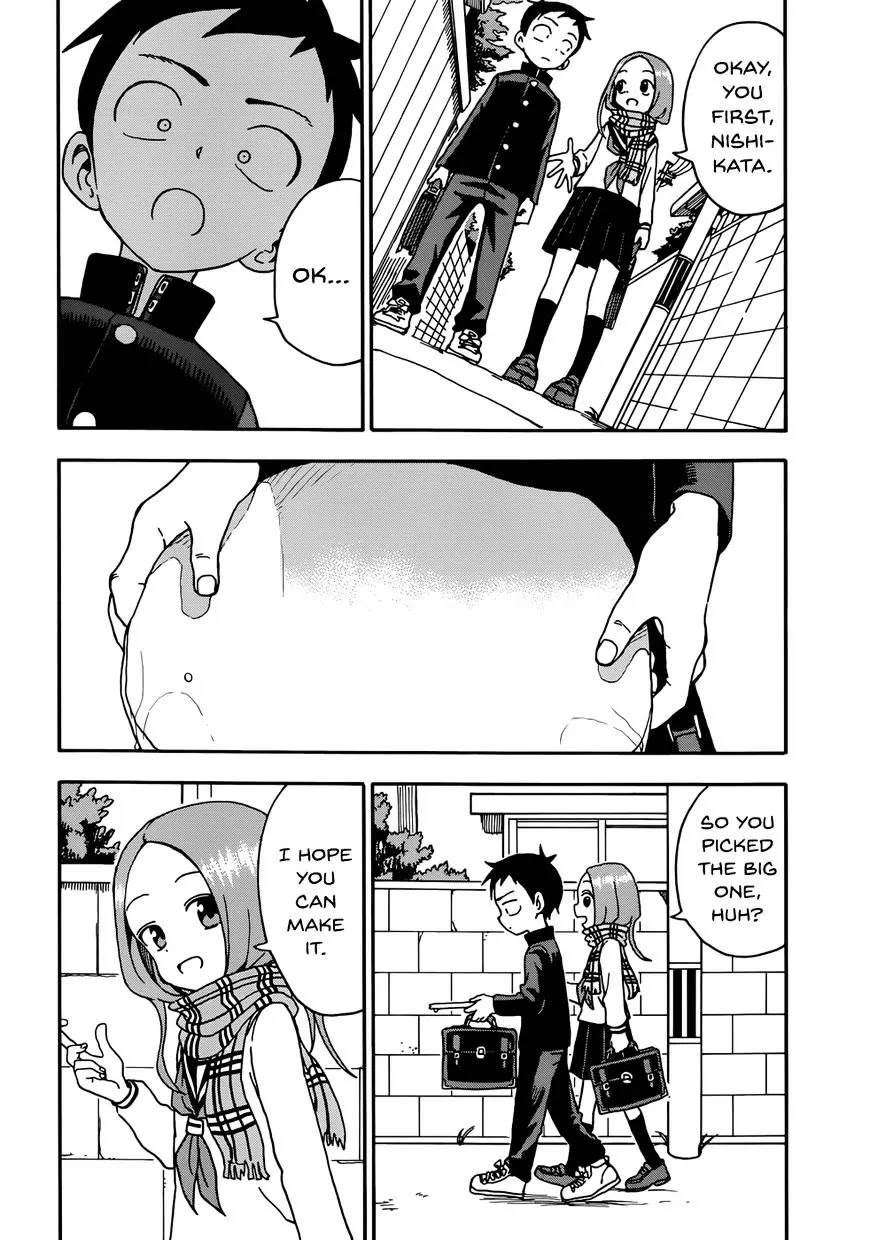 Karakai Jouzu no Takagi-san Chapter 46 page 6 - Chapter 46: Ice