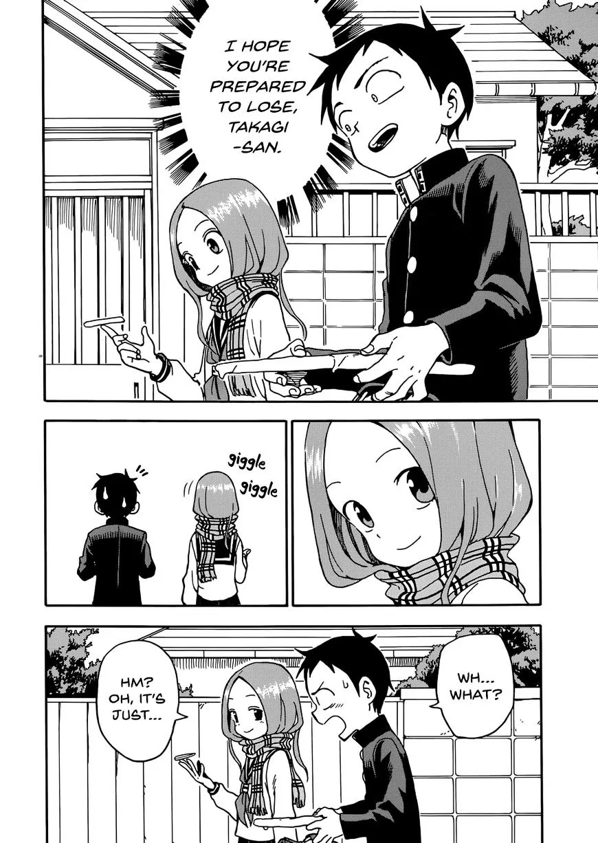 Karakai Jouzu no Takagi-san Chapter 46 page 8 - Chapter 46: Ice