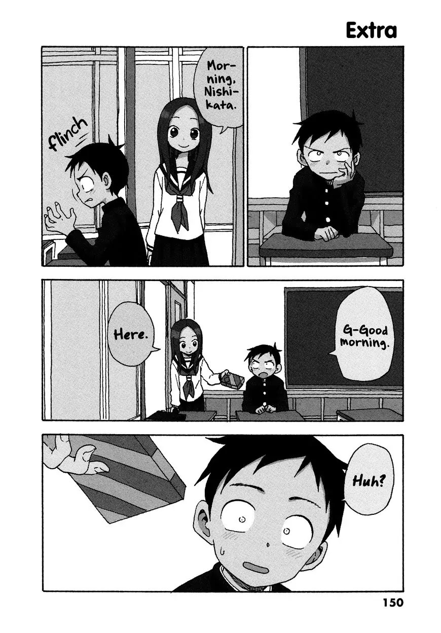 Karakai Jouzu no Takagi-san Chapter 47.5 page 4 - Chapter 47.5: Extras