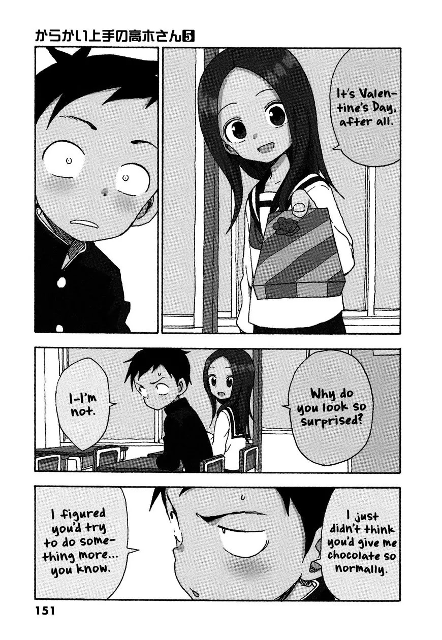 Karakai Jouzu no Takagi-san Chapter 47.5 page 5 - Chapter 47.5: Extras