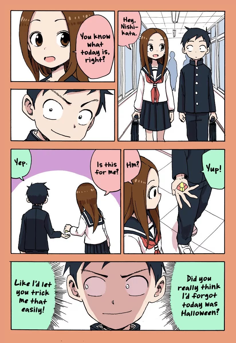 Karakai Jouzu no Takagi-san Chapter 47.5 page 7 - Chapter 47.5: Extras
