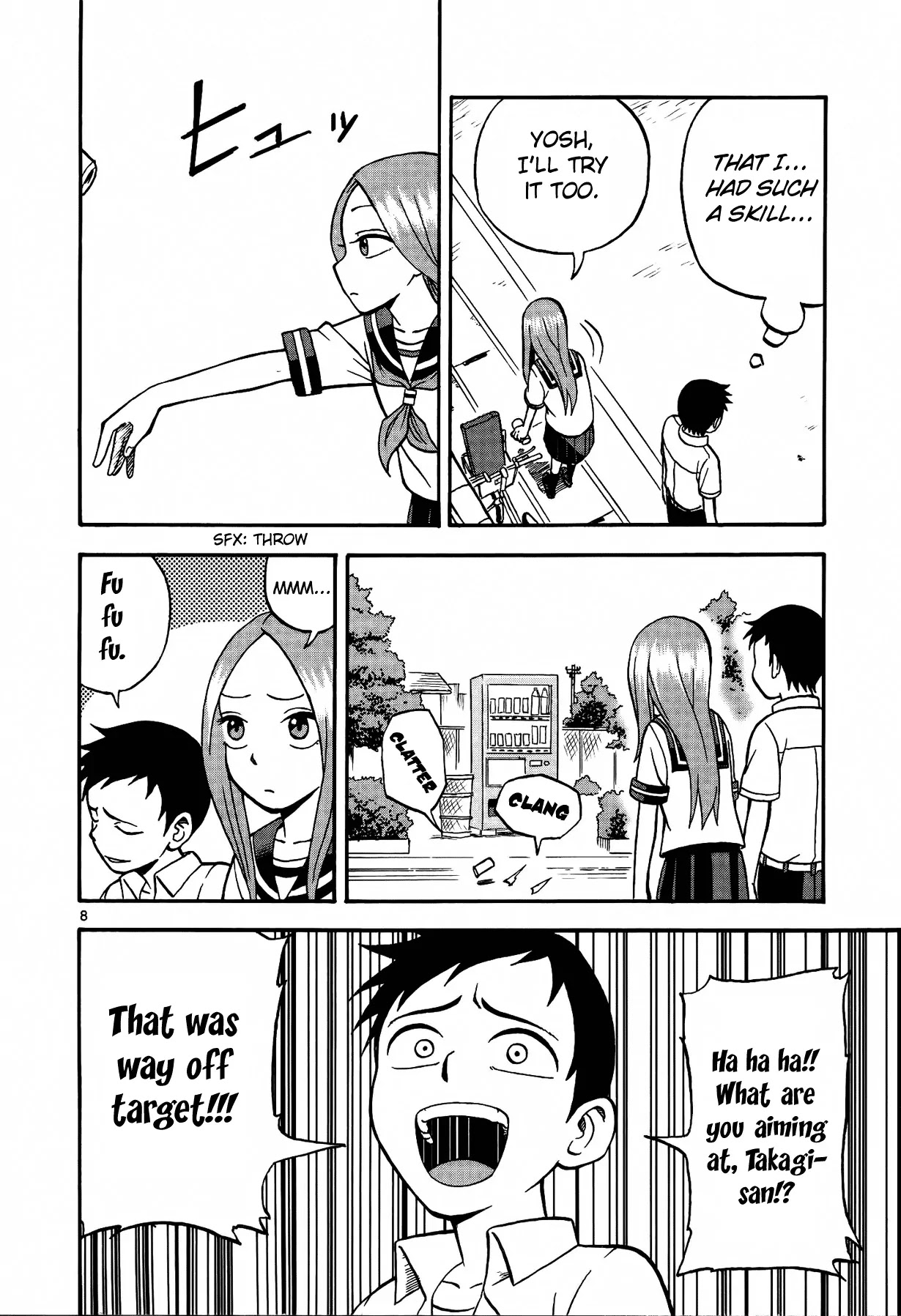 Karakai Jouzu no Takagi-san Chapter 5 page 9 - Chapter 5: Empty cans