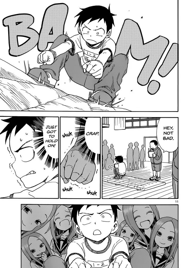 Karakai Jouzu no Takagi-san Chapter 51 page 12 - Chapter 51: Fitness Test