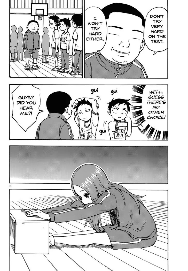 Karakai Jouzu no Takagi-san Chapter 51 page 7 - Chapter 51: Fitness Test