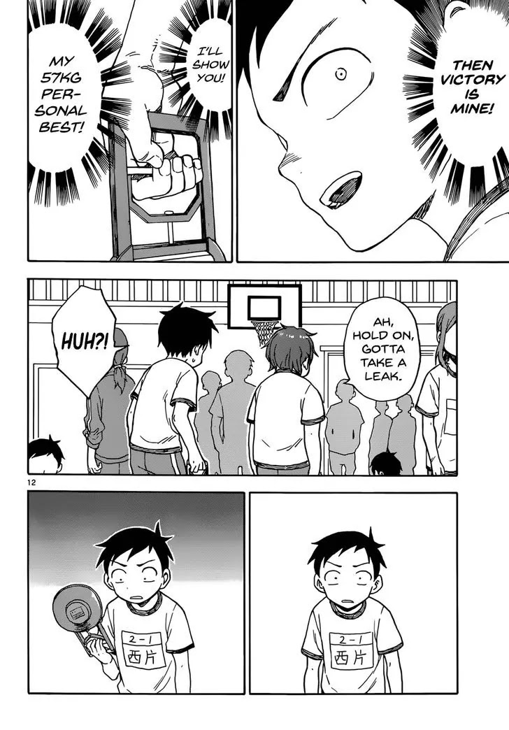 Karakai Jouzu no Takagi-san Chapter 52 page 12 - Chapter 52: Revenge