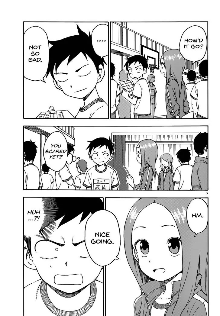 Karakai Jouzu no Takagi-san Chapter 52 page 7 - Chapter 52: Revenge