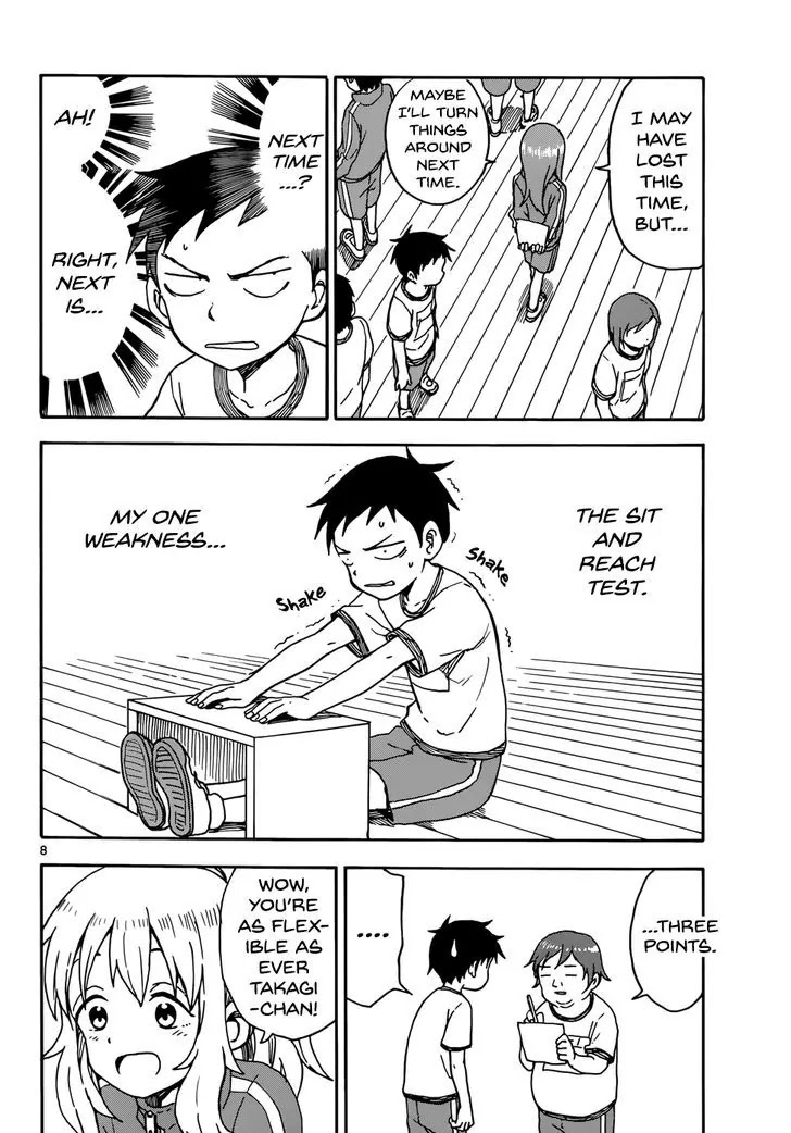 Karakai Jouzu no Takagi-san Chapter 52 page 8 - Chapter 52: Revenge