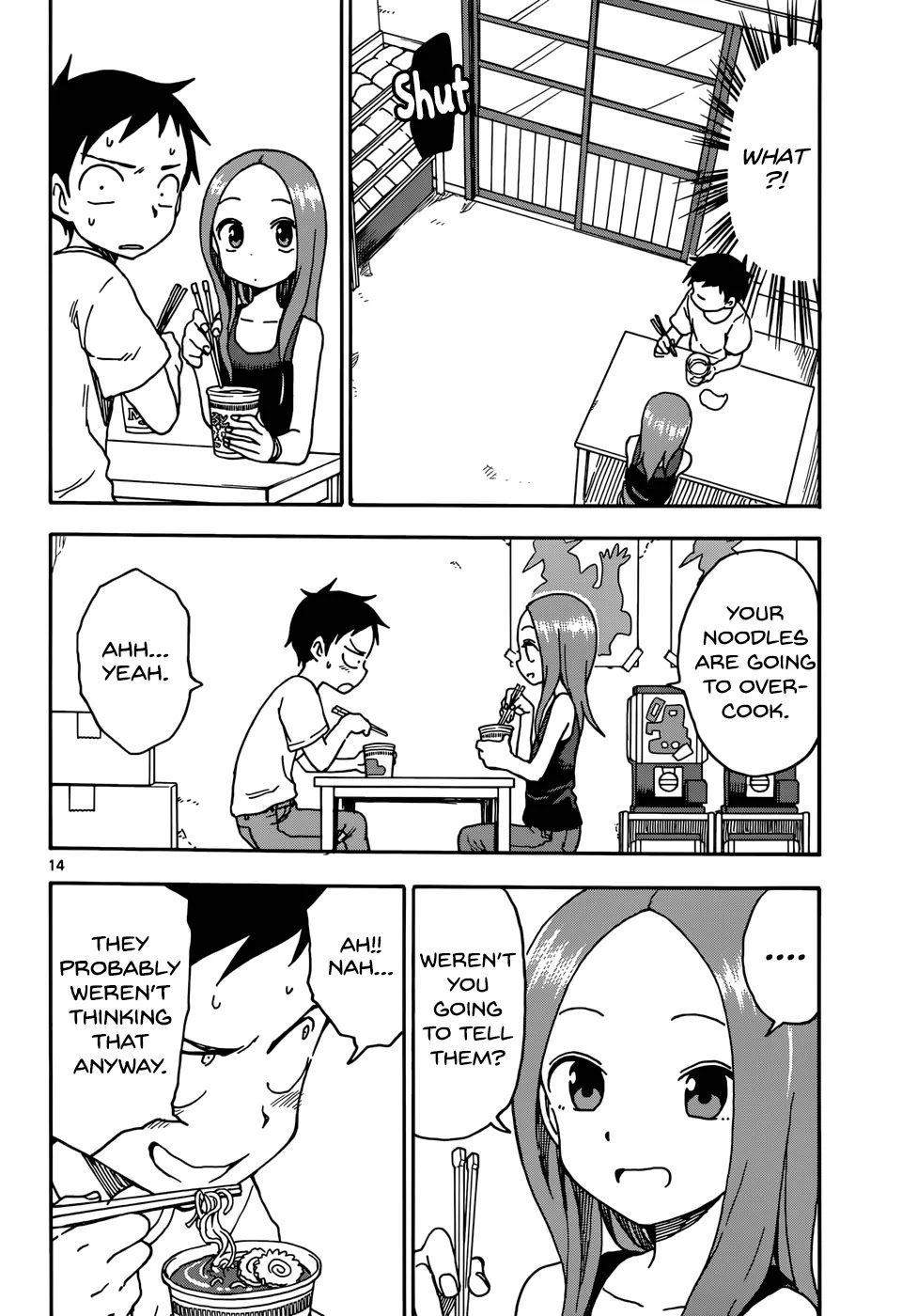 Karakai Jouzu no Takagi-san Chapter 53 page 14 - Chapter 53: Date