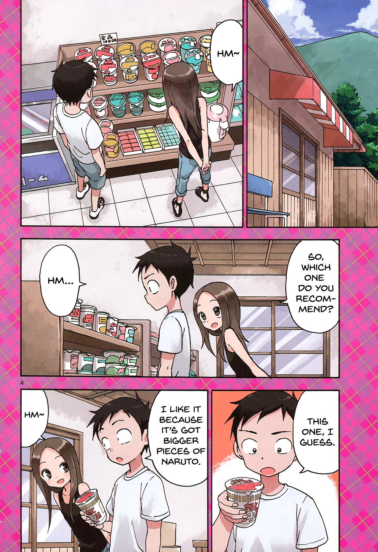 Karakai Jouzu no Takagi-san Chapter 53 page 4 - Chapter 53: Date